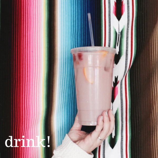 15 Minute DIY : “Pink Drink”