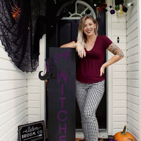 ‘Sup Witches, Halloween Front Door Decor